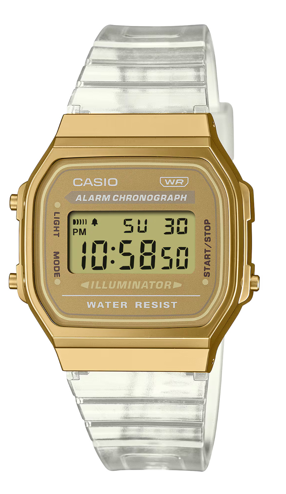 CASIO Collection A168XESG-9AEF Digial Digi Herren Damen Unisex Uhr neu