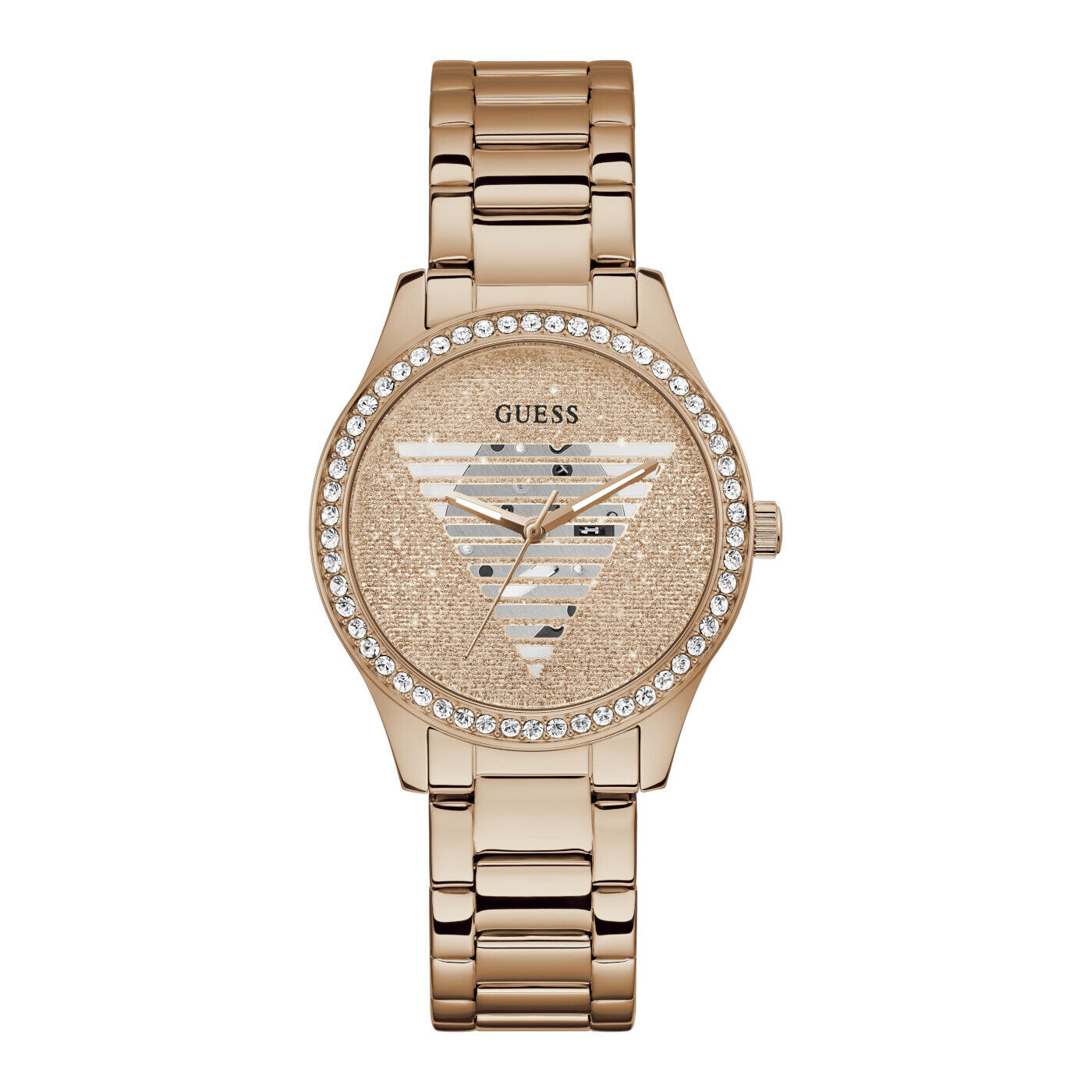 Guess Damen Armbanduhr Idol rosegold 38 mm GW0605L3
