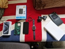 iPhone 15 Plus 128 GB + Apple Watch Ultra 2 + OVP + Restgarantie