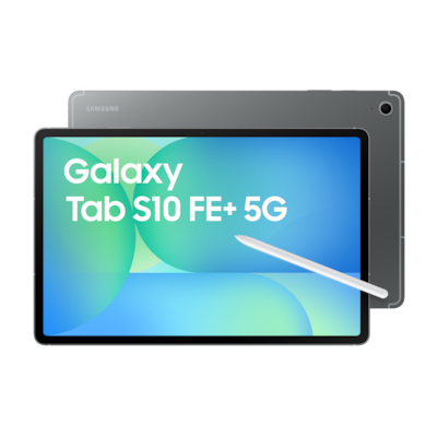Samsung Galaxy Tab S10 FE+ 5G Gray + Samsung SmartTag2 13,1" WQXGA+ Display / Octa-Cora / 12GB RAM / 256GB Speicher / Android /inkl. S-Pen/+ Samsung S