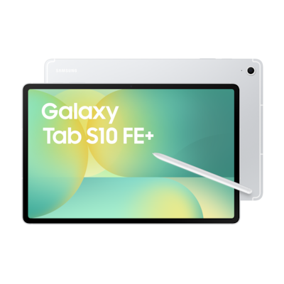Samsung Galaxy Tab S10 FE+ WiFi Silver Samsung SmartTag2 13,1" WQXGA+ Display / Octa-Cora / 8GB RAM / 128GB Speicher / Android / inkl. S-Pen/ +Samsung