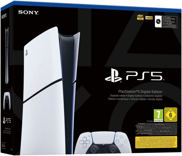 Sony PlayStation 5 Slim (PS5 Slim) Digital Edition Standard 1TB
