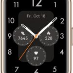 Watch Fit 2 (Classic) Smartwatch Lederarmband moonlight white