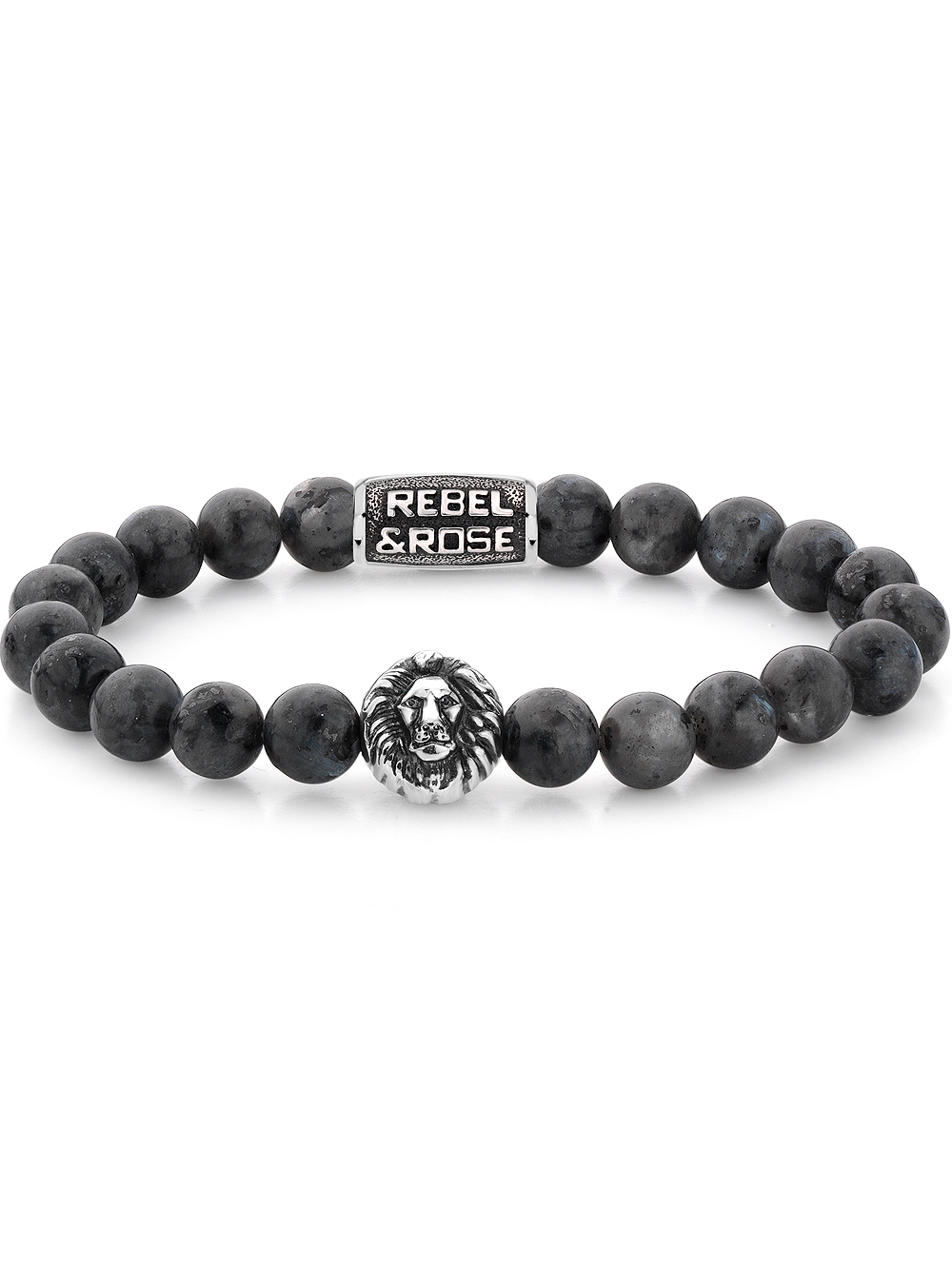 Rebel & Rose Armband Grey Seduction RR-8L025-S-M Herren