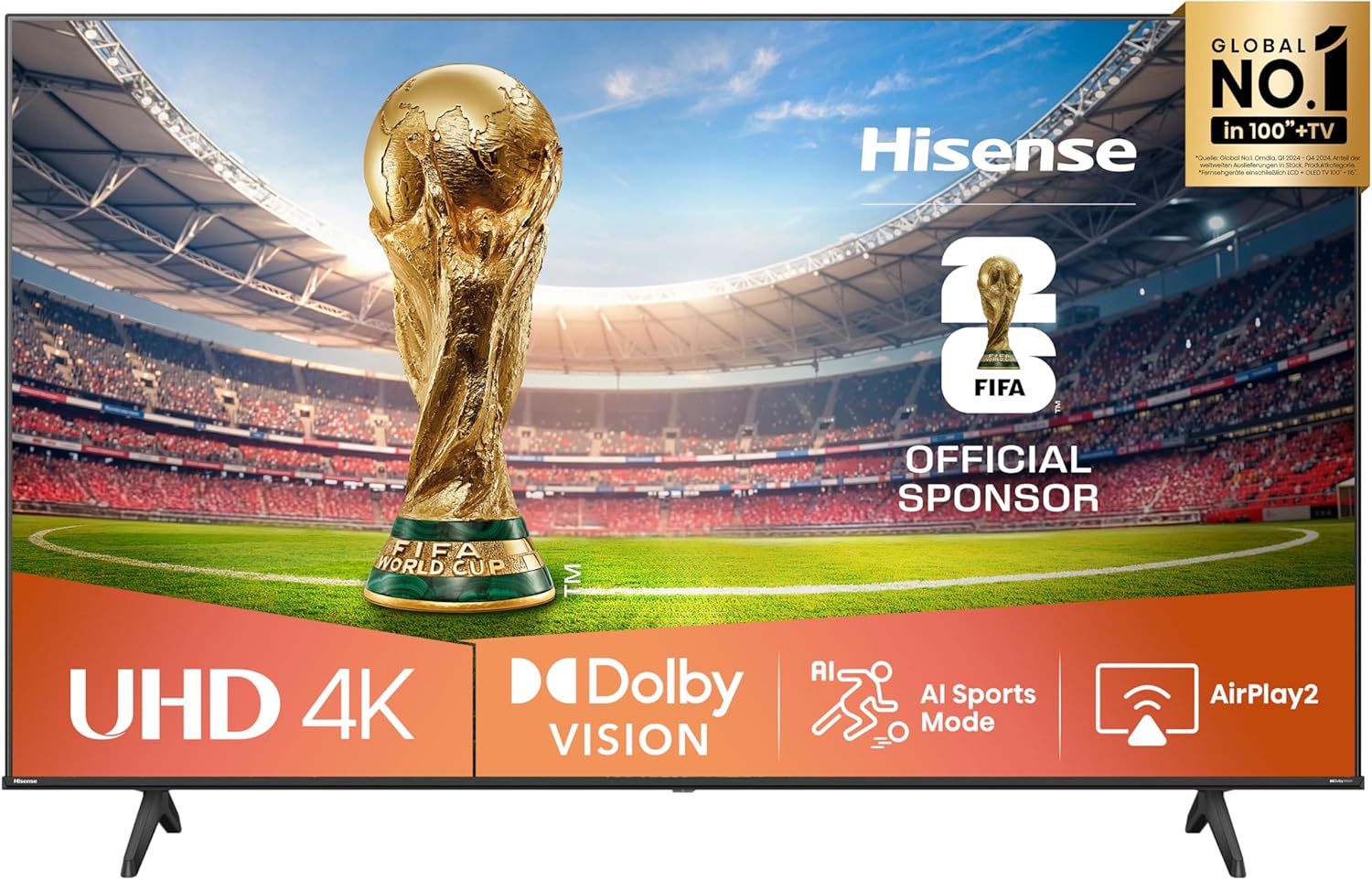 Hisense 43E6NT Smart TV 43 Zoll