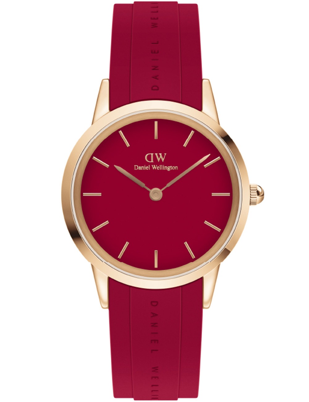 Daniel Wellington DW00100503 Damenuhr Iconic Motion Ruby 32mm 10ATM