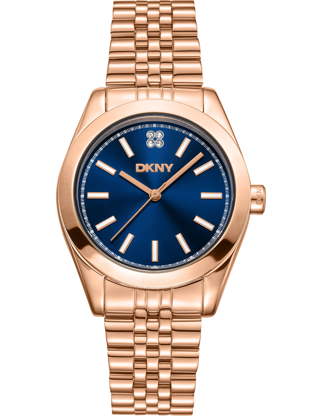 DKNY DK1L029M0065 Damenuhr Nolita Midi Roségold 32mm 5ATM