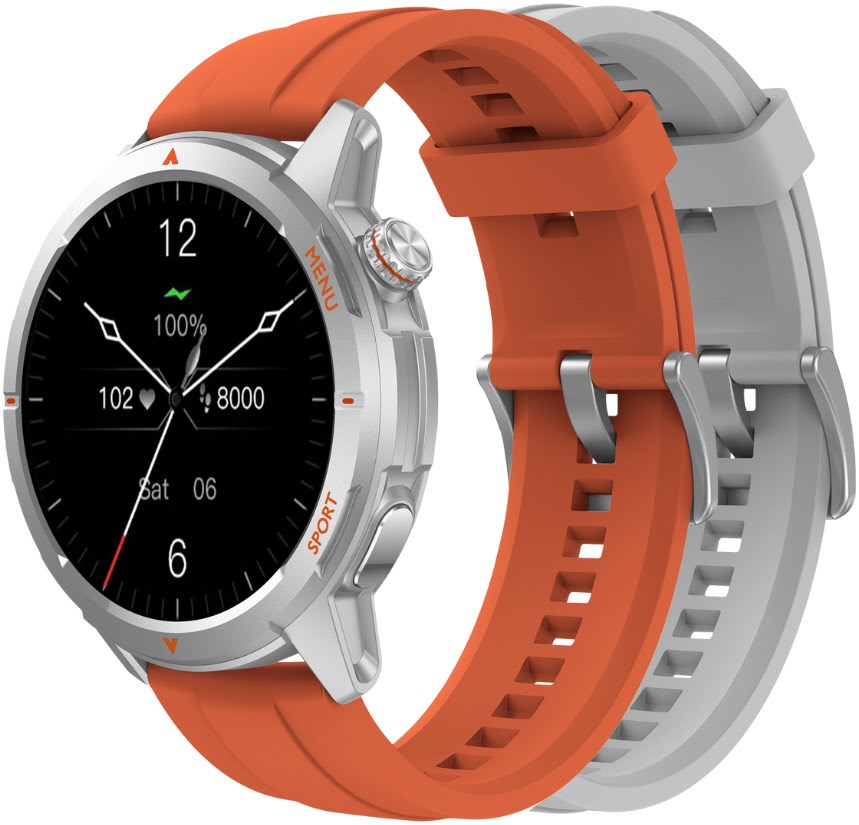 SmartWatch 601 Smartwatch silber