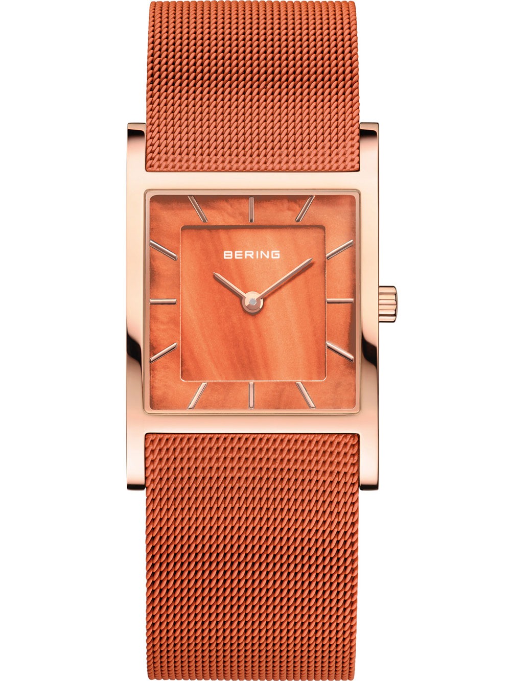Bering 10426-565-S Damenuhr Classic roségold glänzend 26mm 5ATM