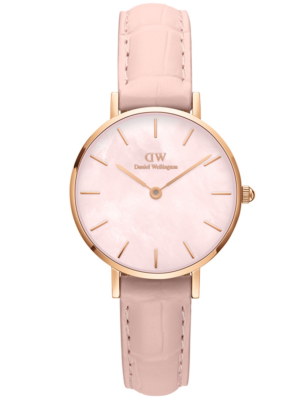 Daniel Wellington DW00100511 Damenuhr Petite Rouge 28mm 3ATM