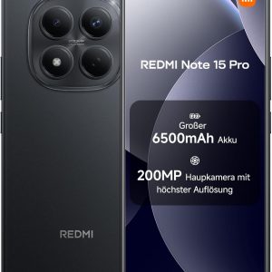 XIAOMI Redmi Note 15 Pro 4G 256GB Black
