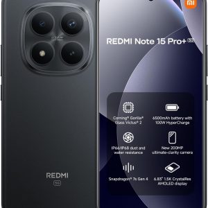 XIAOMI Redmi Note 15 Pro+ 5G 512GB schwarz