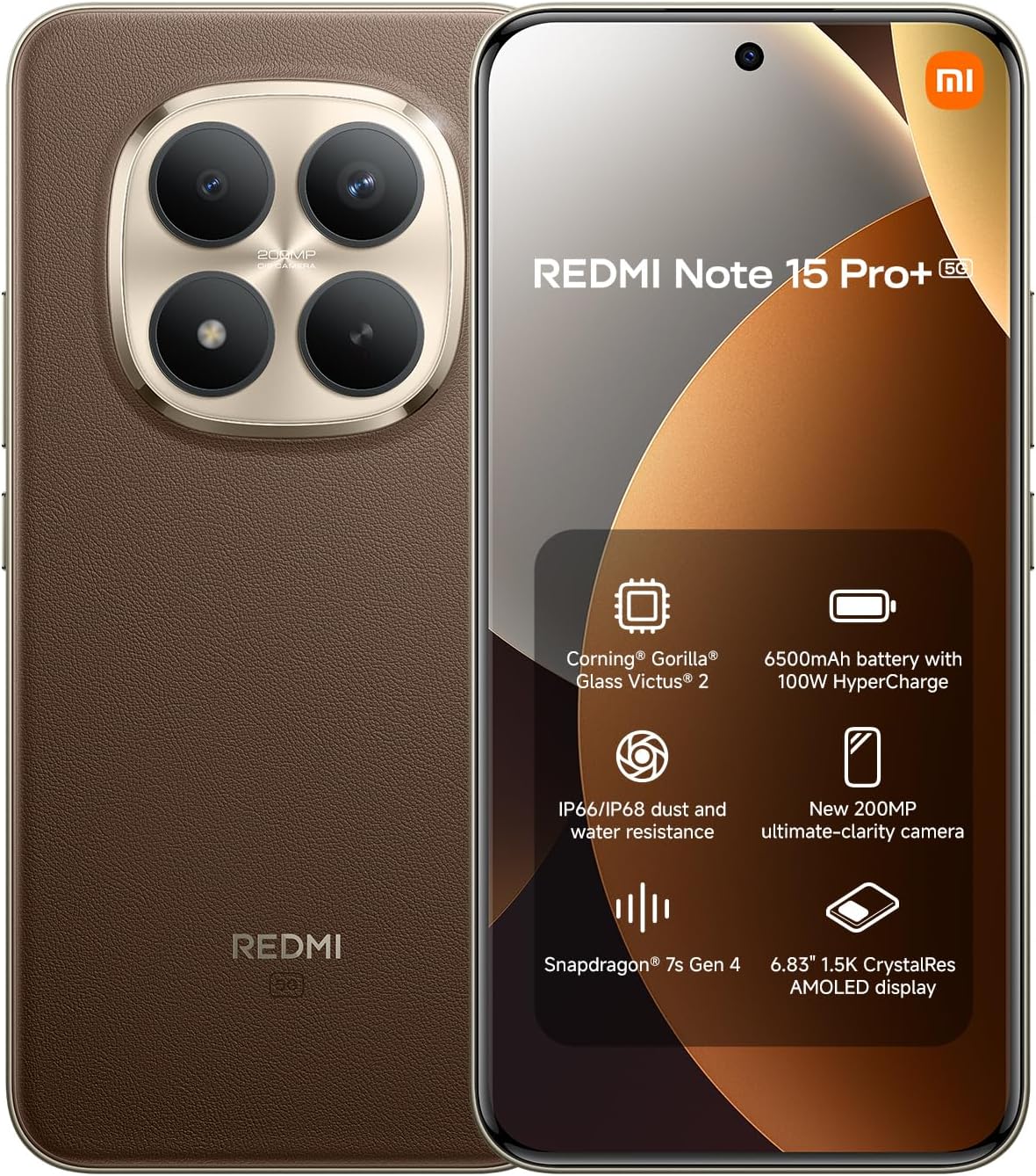 Xiaomi Redmi Note 15 Pro+ 5G 256 Mocha Brown