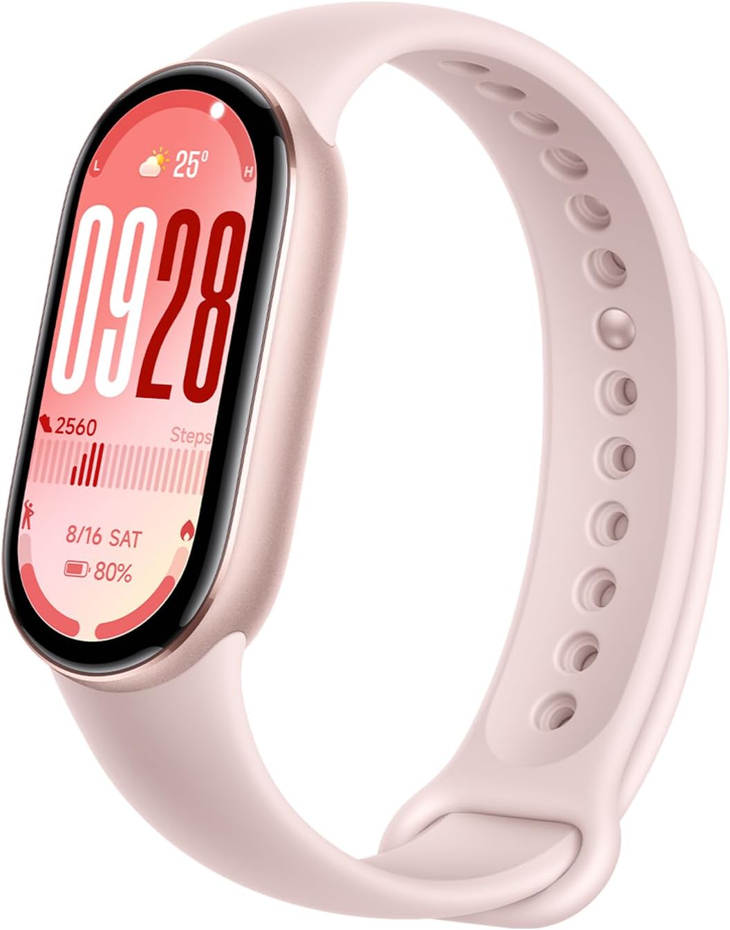 Xiaomi Smart Band 10 Rose AMOLED Display 4.37 cm (1.72″)