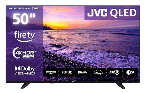 JVC LT-50VRQ3555 50 Zoll 4K QLED Fire TV Fernseher