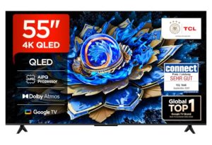 TCL 55T69C 55 Zoll 4K QLED Google TV Produktbild