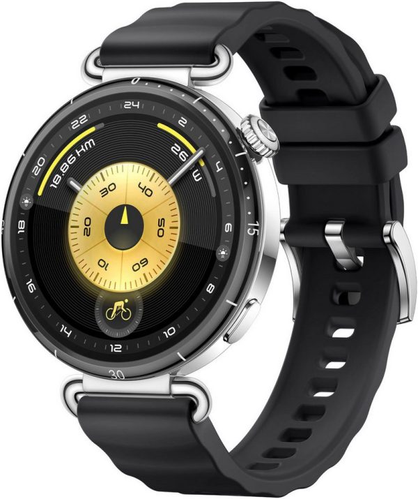 Huawei WATCH GT6 41 mm Smartwatch (3,35 cm/1,32 Zoll, Harmony OS), Bis zu 14 Tagen Akkulaufzeit, Fahrrad-Features, Umfassend kompatibel