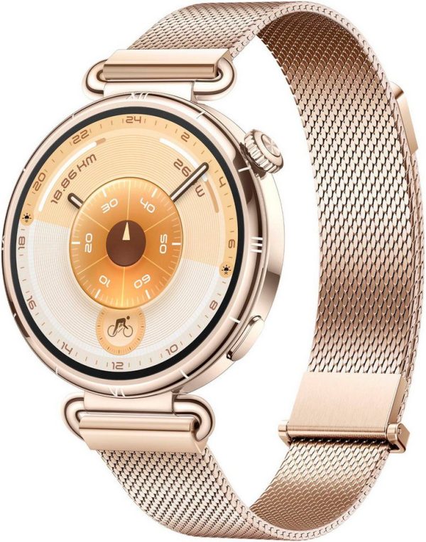 Huawei WATCH GT6 41 mm Smartwatch (3,35 cm/1,32 Zoll, Harmony OS), Bis zu 14 Tagen Akkulaufzeit, Fahrrad-Features, Umfassend kompatibel