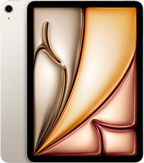 Apple iPad Air 11 Zoll (M4) 128 GB Wi-Fi Polarstern Produktbild