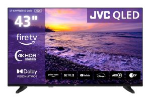 JVC LT-43VRQ3555 43 Zoll 4K QLED Fernseher mit Fire TV