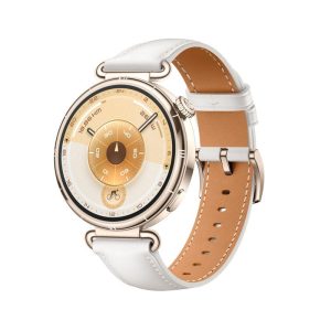 Watch GT 6, 41mm, Goldfarbenes Edelstahlgehäuse mit weißem Kompositarmband